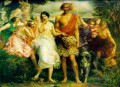 Cymon e Ifigenia prerrafaelita John Everett Millais